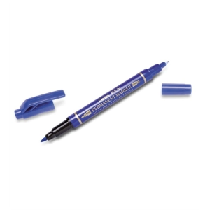 Marker PENTEL foliopis dwustronny N75W - niebieski-134542