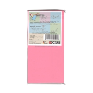 Karteczki magnetyczne NOPAR 10x20cm op.100 - różowe-134589