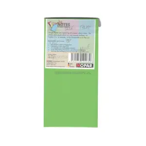 Karteczki magnetyczne NOPAR 10x20cm op.100 - zielone-134592