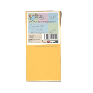 Karteczki magnetyczne NOPAR 10x20cm op.100 - żółte-134595