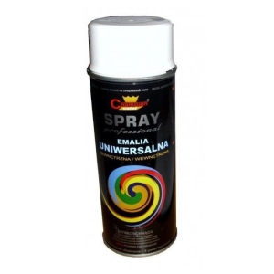 Farba w aerozolu spray 400ml. - biała matowa-333970