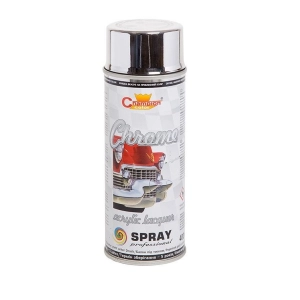 Farba w aerozolu spray 400ml. - super chrom sreb.-333976