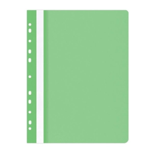 Skoroszyt OFFICE PRODUCTS A4 zawieszany europerf. op.25 - zielony jasny