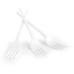 Widelec plastikowy OFFICE PRODUCTS 17cm 100szt. biały-138867