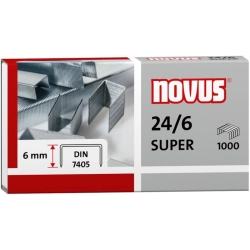 Zszywki NOVUS 24/6 op.1000-407065