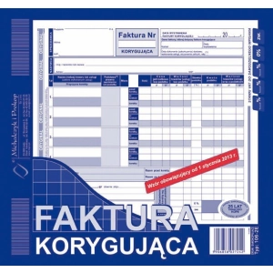 Druk MiP 106-2NE Faktura korygująca 23 A4-689406