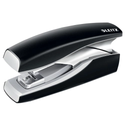 Zszywacz LEITZ New NeXXt Softpress Flat Clinch czarny 56030095-691450