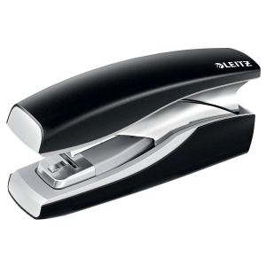 Zszywacz LEITZ New NeXXt Softpress Flat Clinch czarny 56030095-691450