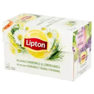 Herbata eksp. LIPTON RUMIANEK Z TRAWĄ CYTRYNOWĄ 20t ziołowa-420654