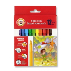 Flamastry KOH-I-NOOR 12 kol. 771002AB04-470809