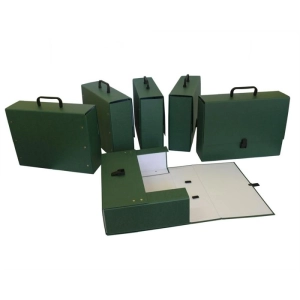Teczka z rączką DELFIN MAXI 10cm - zielona-145835