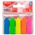 Zakładki index OFFICE PRODUCTS strzałka PP 12x45mm 5x25 kart.  mix kolorów-145952