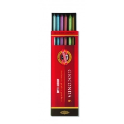 Grafit KOH-I-NOOR 4380 5.6mm metaliczne 6szt.-471443