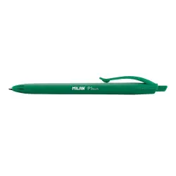Długopis MILAN P1 RUBBER TOUCH zielony 176513925 -487710
