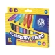 Flamastry ASTRA 12 kolorów - jumbo