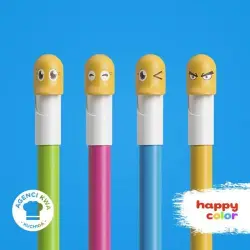 Długopis HAPPY COLOR usuwalny KACZKI 0.5mm niebieski AKPA6571-3 -487691