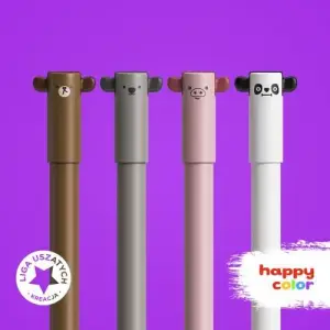 Długopis HAPPY COLOR ścieralny 0,5mm - uszaki-147012