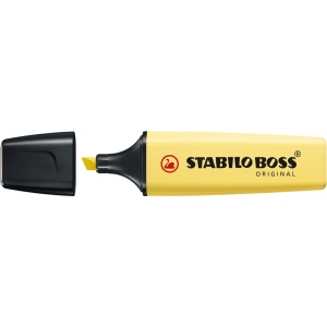 Zakreślacz STABILO BOSS pastelowy - żółty (144)-148048