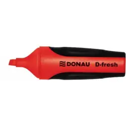 Zakreślacz DONAU D-Fresh - czerwony-542056