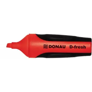 Zakreślacz DONAU D-Fresh - czerwony-542056