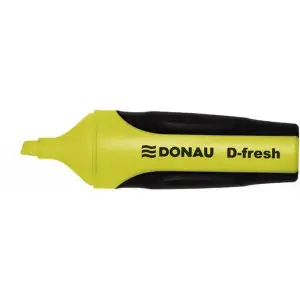 Zakreślacz DONAU D-Fresh - żółty-542060