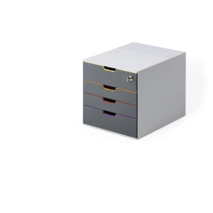 Pojemnik DURABLE VARICOLOR z 4 szufladkami 7606-27-544163