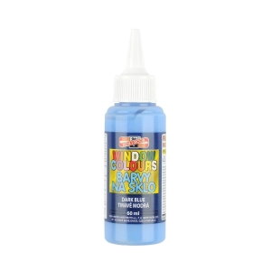 Farba witrażowa KOH-I-NOOR 60ml ciemno niebieska 974209-543358