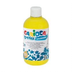 Farba CARIOCA tempera 500ml. - żółta 170-2366-543184
