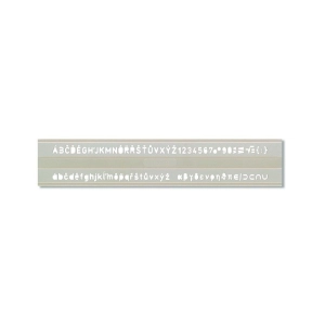 Szablon KOH-I-NOOR cyfrowo literowy 1.0 748010-153248