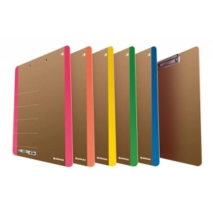 Clipboard DONAU Life karton A4 z klipsem pomarańczowy-630330