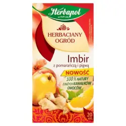 Herbata eksp. HERBAPOL Ogród - imbir pomarańcz pigwa op.20-611205