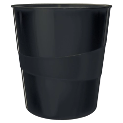 Kosz na śmieci LEITZ WOW 15l. czarny 52781095-631193