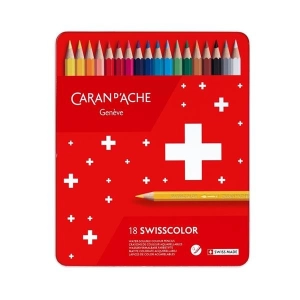 Kredki CARAN D'ACHE Swisscolor Aquarelle 18szt. mix kolorów-156237