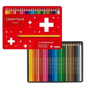 Kredki CARAN D'ACHE Swisscolor Aquarelle 30szt. mix kolorów-156244