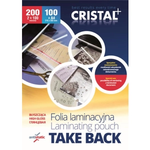 Folia laminacyjna ARGO A4 2x100mic. Take Back połysk-664904