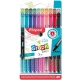 Cienkopis MAPED GRAPH PEPS DECO 20 szt etui 7490510