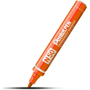 Marker PENTEL N50 (OPAKOWANIE 12) - pomarańczowy-158009