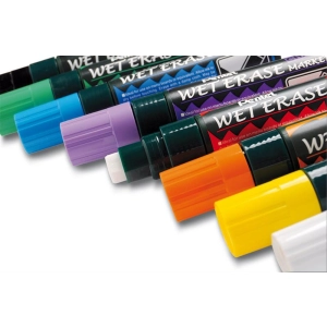 Marker PENTEL SMW56 (OPAKOWANIE 12) kredowy gruby - biały-158188