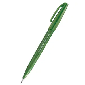Pisak do kaligrafii PENTEL SES15 Brush Pen Zestaw SES15C op.4 - zielone jagody-158508