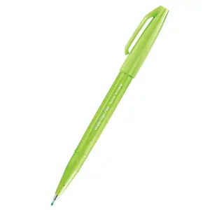 Pisak do kaligrafii PENTEL SES15 Brush Pen Zestaw SES15C op.4 - zielone jagody-158509