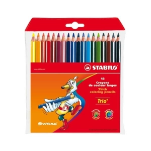 Kredki STABILO Trio 18 kolorów-15913