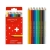 Kredki CARAN D'ACHE Swisscolor kartonowe pudełko 12 szt.-159320
