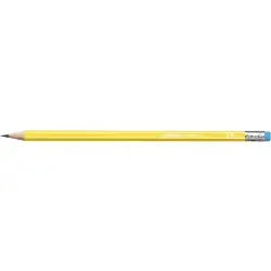 Ołówek STABILO z gumką 2B - yellow