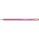Ołówek STABILO z gumką HB - pink