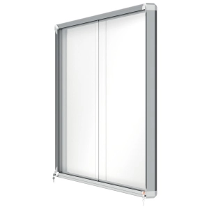 Gablota NOBO magnetyczna zewnętrzna Premium Plus 8xA4 (drzwiczki przesówne) 1902569-162932
