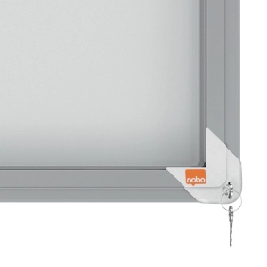 Gablota NOBO magnetyczna zewnętrzna Premium Plus 8xA4 (drzwiczki przesówne) 1902569-162933