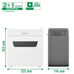 Niszczarka LEITZ IQ Protect 3 P5 3 kartki 10 l kosz 80930000-163251