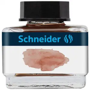 Atrament do piór SCHNEIDER 15ml - cognac / ciemno