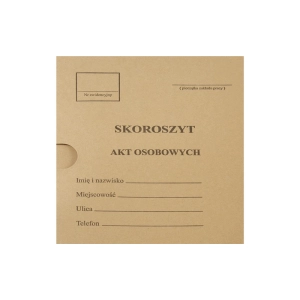 Akta osobowe ESSELTE skoroszyt zawieszany OPAKOWANIE 10szt. 15211-164703