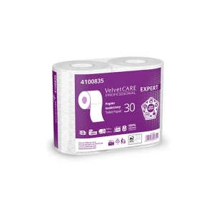 Papier toaletowy VELVET Care Expert 3w. 270 listków op.4szt. - biały-165407